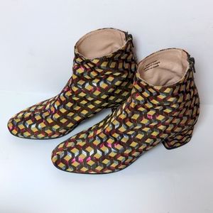 Anthropologie Joyeux Ankle Boots size 8